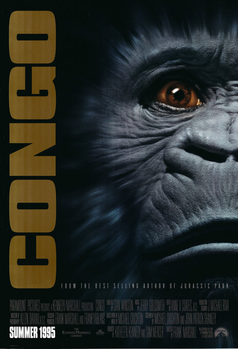 congo 1994 advance one sheet poster rolled double sided
